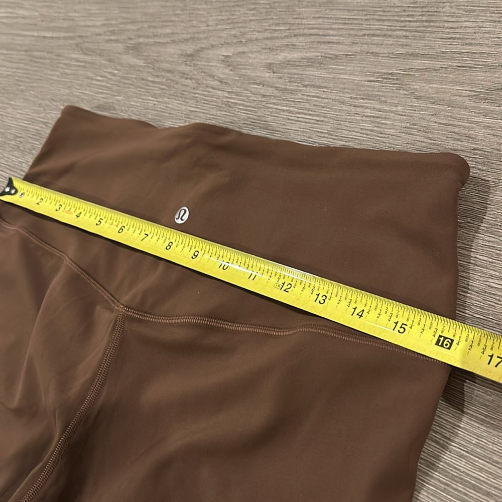 Lululemon influencer Align High-Rise Mini-Flared Pant 32" Java size 12 NWT - Picture 4 of 7